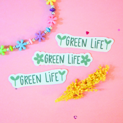 Sticker Green Life