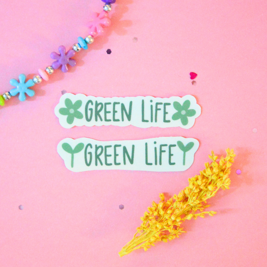 Sticker Green Life