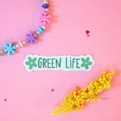 Sticker Green Life