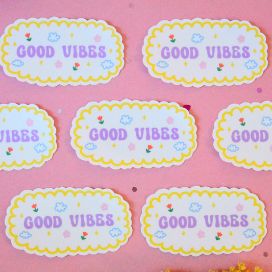 Sticker Good Vibes